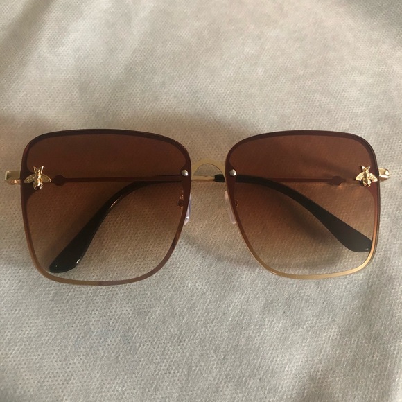 Brand New retro square sunglasses - Picture 1 of 5